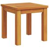 vidaXL Side Table Oil Natural 35 x 35 x 34 cm Solid Acacia Wood