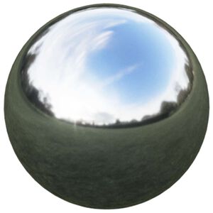 vidaXL Mirror Ball &Oslash; 47 cm Silver Stainless Steel 201