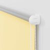vidaXL Roller Blind Blackout Yellow 75x210 cm Fabric Width 70.7 cm Polyester