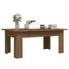 vidaXL Coffee Table Brown Oak 100x60x42 cm Engineered Wood
