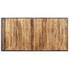 vidaXL Dining Table 160 cm Rough Mango Wood
