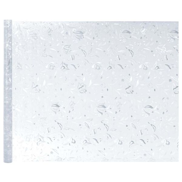 vidaXL Window Films 2 pcs Frosted Flower Pattern PVC