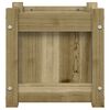 vidaXL Garden Planter 31x31x31 cm Impregnated Wood Pine
