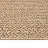 vidaXL Rug ZIZUR 120x120 cm Jute Look Indoor and Outdoor