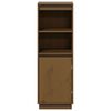 vidaXL Highboard Honey Brown 37x34x110 cm Solid Wood Pine
