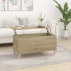 vidaXL Coffee Table Sonoma Oak 90x44,5x45 cm Engineered Wood