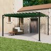 vidaXL Gazebo with Louvered Roof Green 3 x 4 x 2.14 m