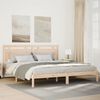 vidaXL Extra Long Bed Frame without Mattress 180x220 cm Solid Wood