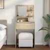 vidaXL Bedroom Dressing Tables Sonoma Oak 80 x 39.6 x 135 cm
