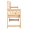 vidaXL Garden Bench 159.5x48x91.5 cm Solid Wood Pine
