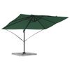 vidaXL Umbrella Green 351 x 250 x 260 cm Polyester and Aluminium