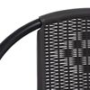 vidaXL Garden Chairs 6 pcs Plastic Rattan and Steel 110 kg