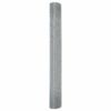 vidaXL Welded Wire Fence Silver 1 x 50 m