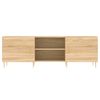 vidaXL TV Cabinet Sonoma Oak 150x30x50 cm Engineered Wood
