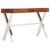 vidaXL Desk Solid Acacia Wood Honey Finish 110x50x76 cm