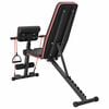 vidaXL Weight Bench Manual Black 132 x 54 x 100 cm Steel