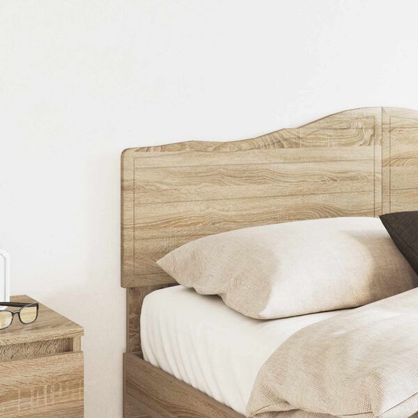 vidaXL Headboard Sonoma Oak 150 cm Engineered wood