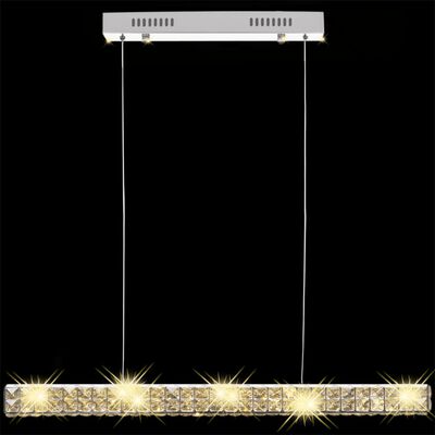 Long-Strip LED Crystal Pendant Lamp 10 W