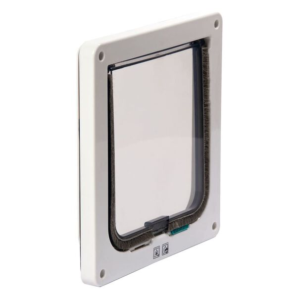 Karlie 2-way Lockable Cat Door Porta 19.2x5x20 cm White