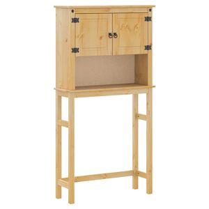 vidaXL Bathroom Washing Machine Cabinet "Corona" Solid Wood Pine