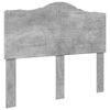 vidaXL Headboard Concrete Grey Engineered wood