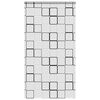 vidaXL Shower Roller Blind with Cassette 130x240 cm Fabric Width 126 cm