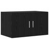 vidaXL Storage Cabinet 3 pcs Black Oak