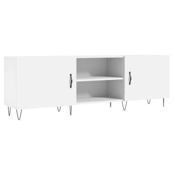 vidaXL TV Cabinet White 150x30x50 cm Engineered Wood
