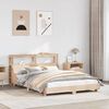 vidaXL Bed Frame without Mattress 150x200 cm King Size Solid Wood Pine