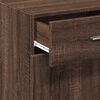 vidaXL Sideboard Brown Oak 45x42.5x93 cm Engineered Wood