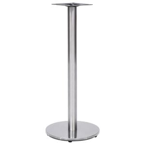 vidaXL Bistro Table Leg Silver &Oslash;45x107 cm Stainless Steel