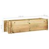 vidaXL Garden Raised Vegetable Bed Impregnated Pinewood 120 cm