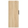vidaXL Wall Mounted Cabinet Sonoma Oak 69.5x34x90 cm Engineered Wood