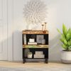 vidaXL Side Cabinet 60x33x75 cm Solid Wood Reclaimed