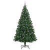 vidaXL Artificial Christmas Tree with 300 LEDs with Stand Green 240 cm