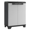 Keter Recycling Cabinet Split Premium Grey and Black 92 cm