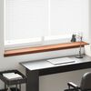 vidaXL Window Sill Brown Wood 160 x 25 x 4.5 cm PVC