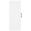 vidaXL Wall Mounted Cabinet White 34.5x34x90 cm