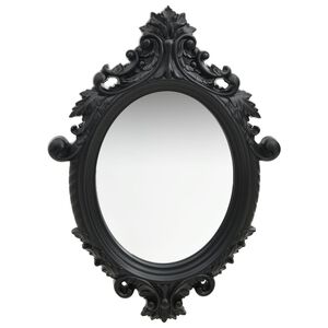 vidaXL Wall Mirror Castle Style 56x76 cm Black