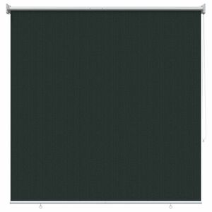 vidaXL Outdoor Roller Blind 90% UV Block Dark Green 160 x 140 cm HDPE