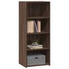 vidaXL Highboard Brown Oak 50x41x124 cm Engineered Wood