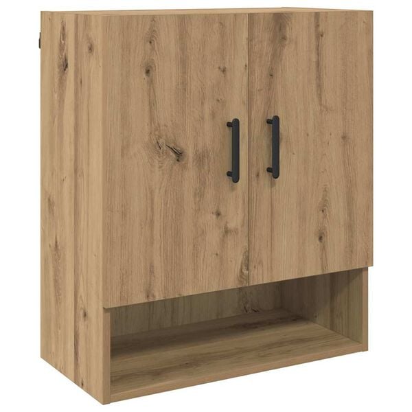 vidaXL Wall-Mounted Cabinet Wall-mounted Artisan Oak 60 x 31 x 70 cm