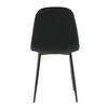 Venture Home Dining Chairs 2 pcs Polar Velvet Black