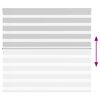 vidaXL Zebra Blind Light Grey 160x150 cm Fabric Width 155.9 cm Polyester