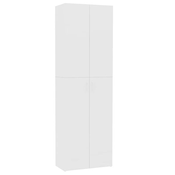vidaXL Office Cabinet White 60x32x190 cm Engineered Wood