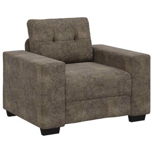 vidaXL Sofa Dark Grey Overall dimensions: 100 x 80 x 80 cm (W x D x H)
