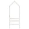 vidaXL Kids' Bed Roof White 108x70x176.5 cm Solid Wood Pine