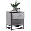 vidaXL Bedside Cabinets 2 pcs Grey Sonoma 40x31x50 cm Engineered Wood