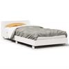 vidaXL Bed Frame without Mattress White 90x200 cm Solid Wood Pine