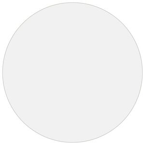 vidaXL Table Protector Matt &Oslash; 60 cm 1.6 mm PVC